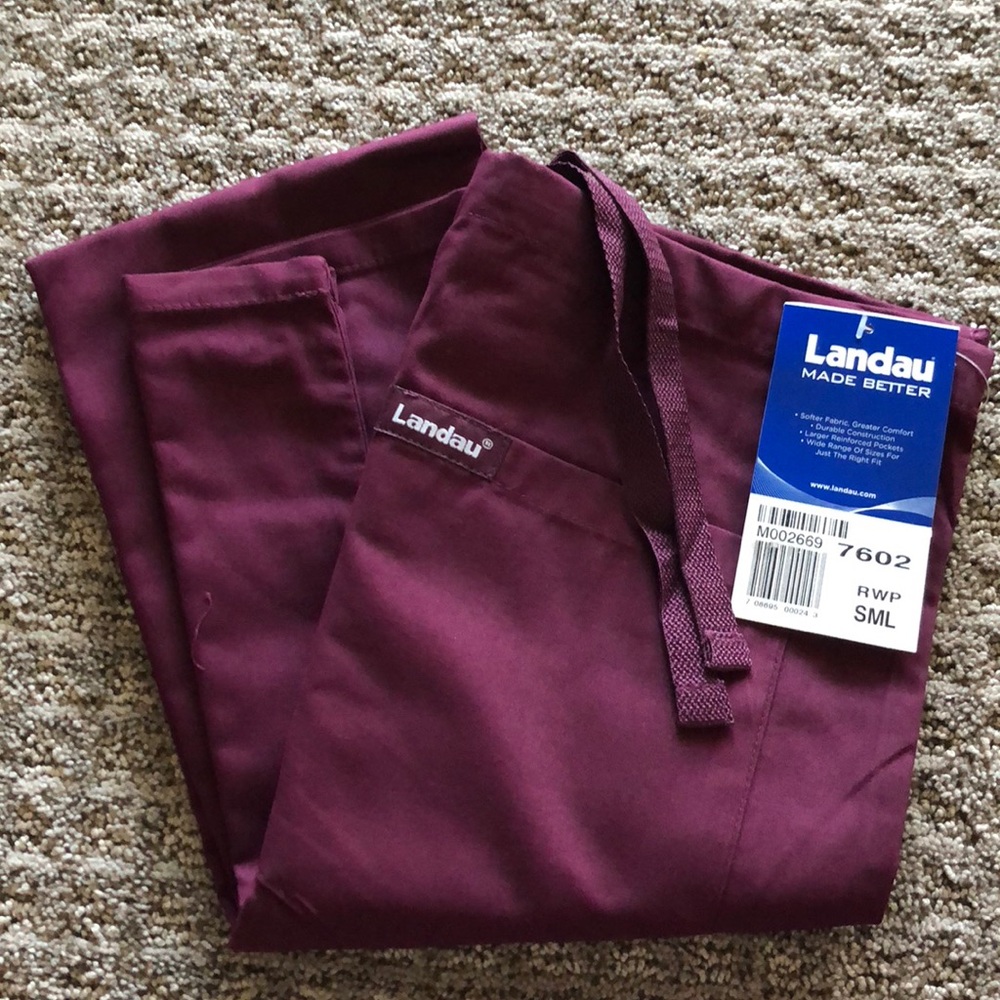 Scrub pants- Wine